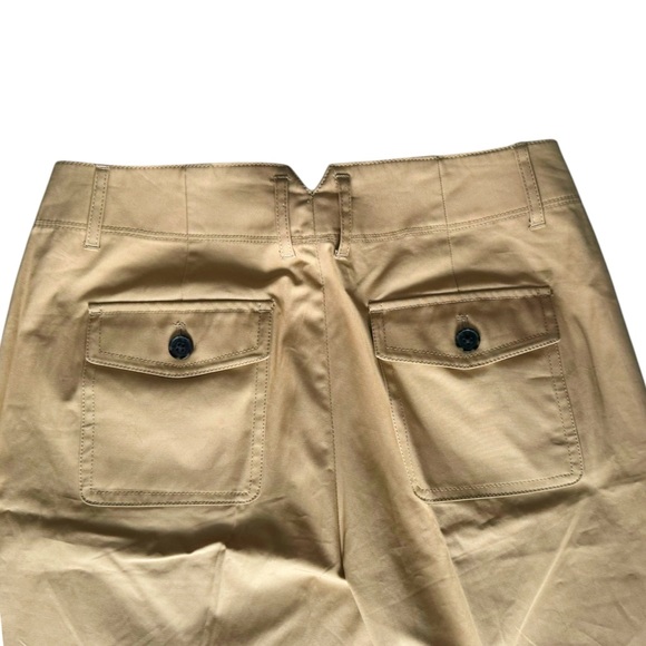 J Crew Argonne Wide Leg Pant in Trench Canvas - Tan | 4 NWT - Picture 7 of 14